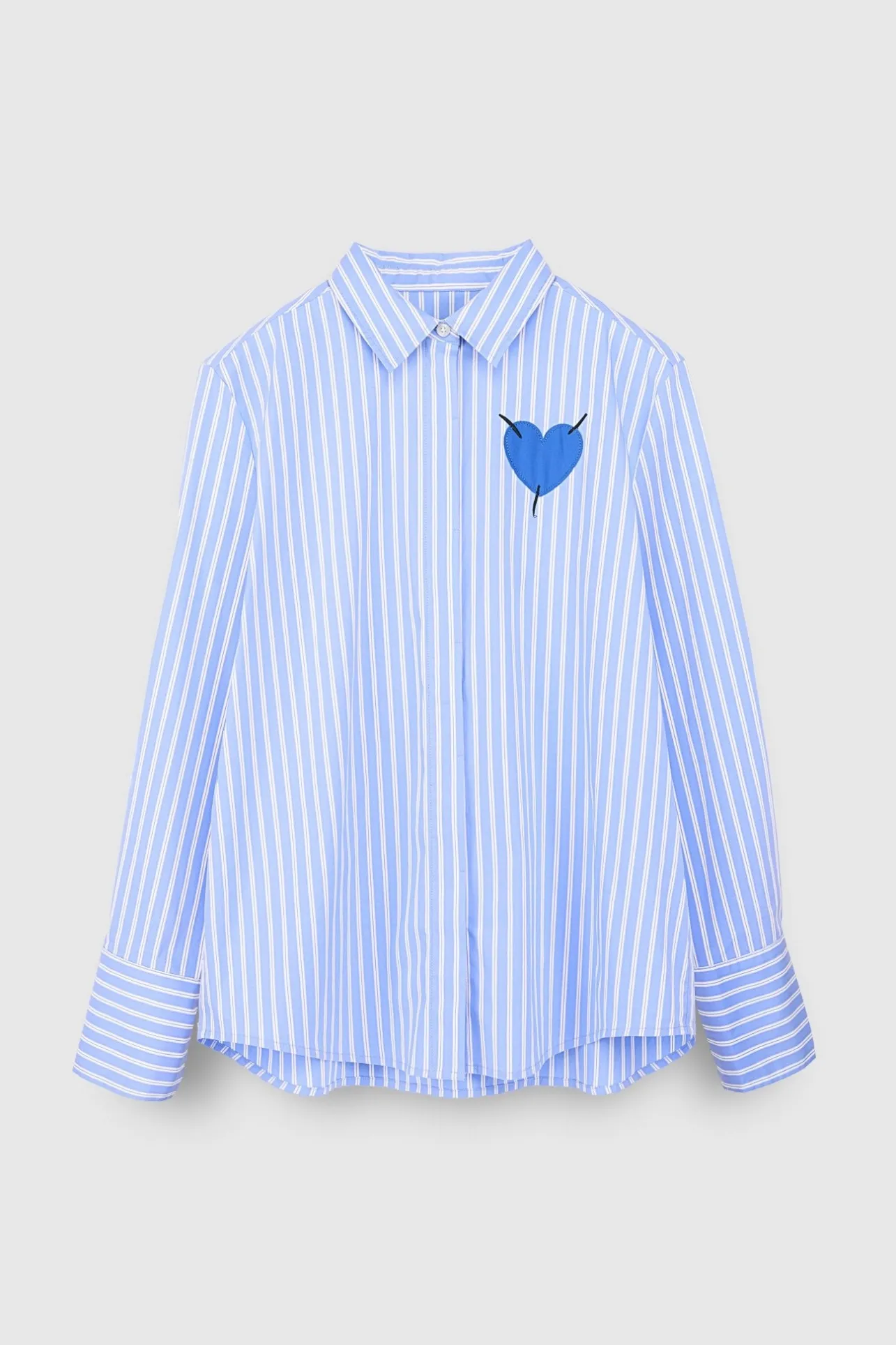 School Rag Chemise rayée ample CHARLIE BLUE BLUE STRIPES