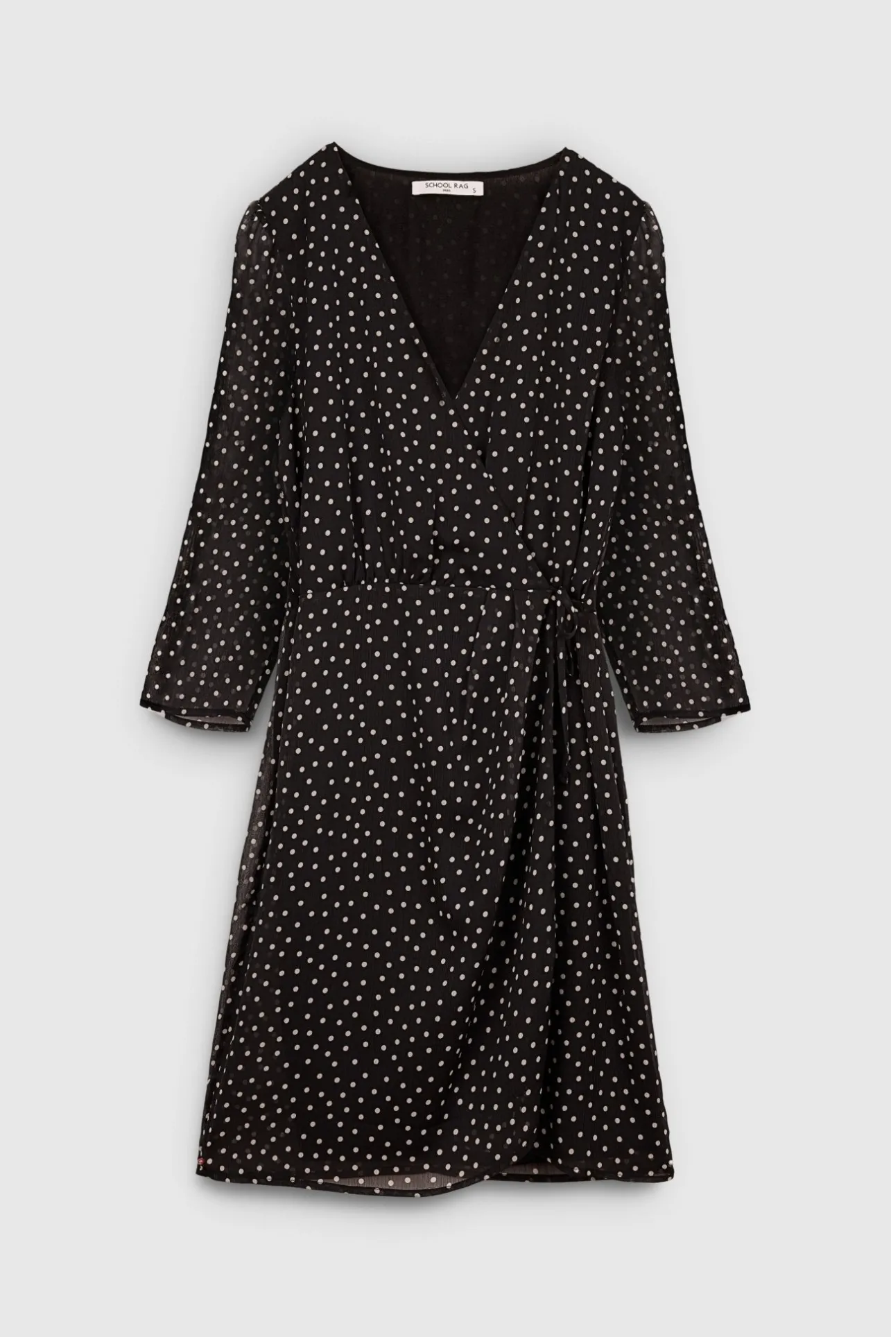 School Rag Robe REAGAN POIS NOIR