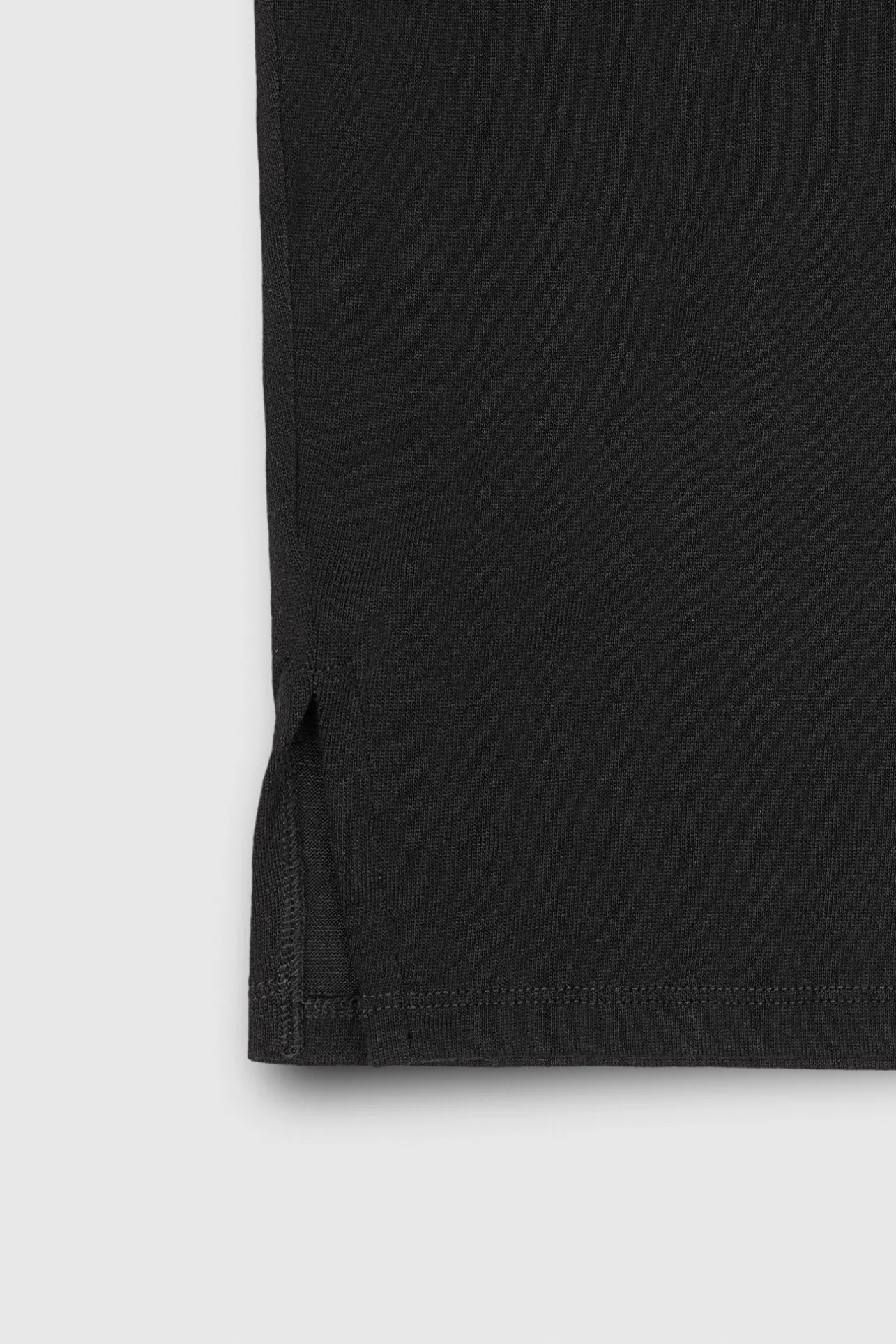 School Rag Top oversize en maille tricot PALM VISCOSE  NOIR